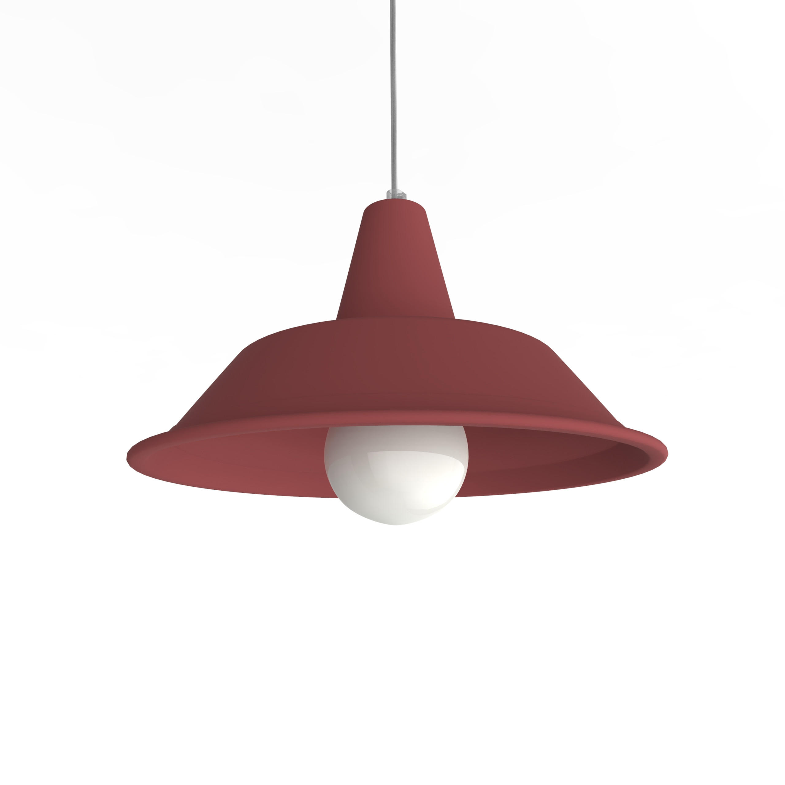 Lumicom Hängeleuchte Rot 35x20x35 cm