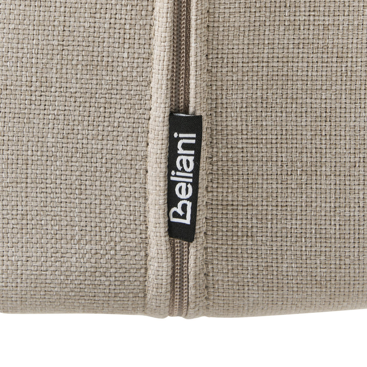 GARTENSTUHL 2er-Set Beige Tuluni - Beige/Schwarz, Textil (51/80/56cm) - Beliani