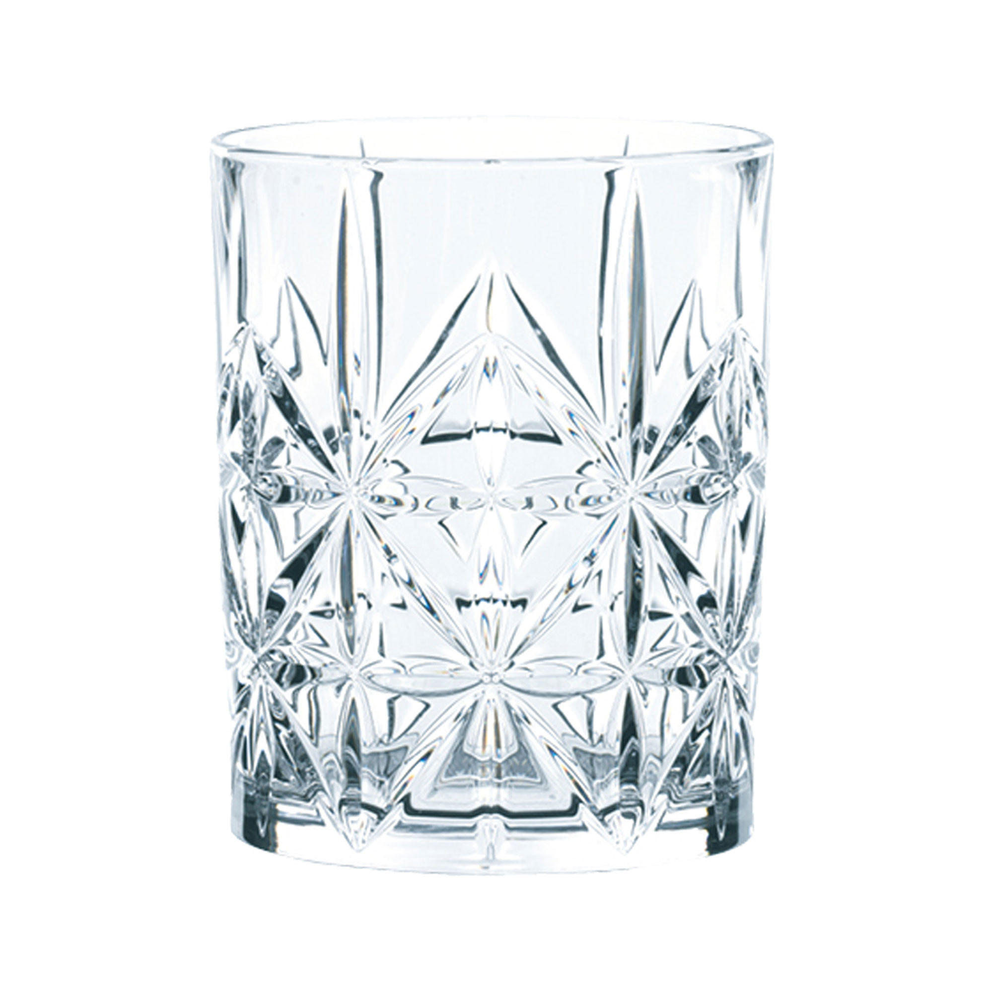 WHISKYGLAS Vivant Whisky Double Old Fashioned, 4er Set, Hochwertiges Glas, 295 ml - Transparent, Glas (0.3L) - Riedel