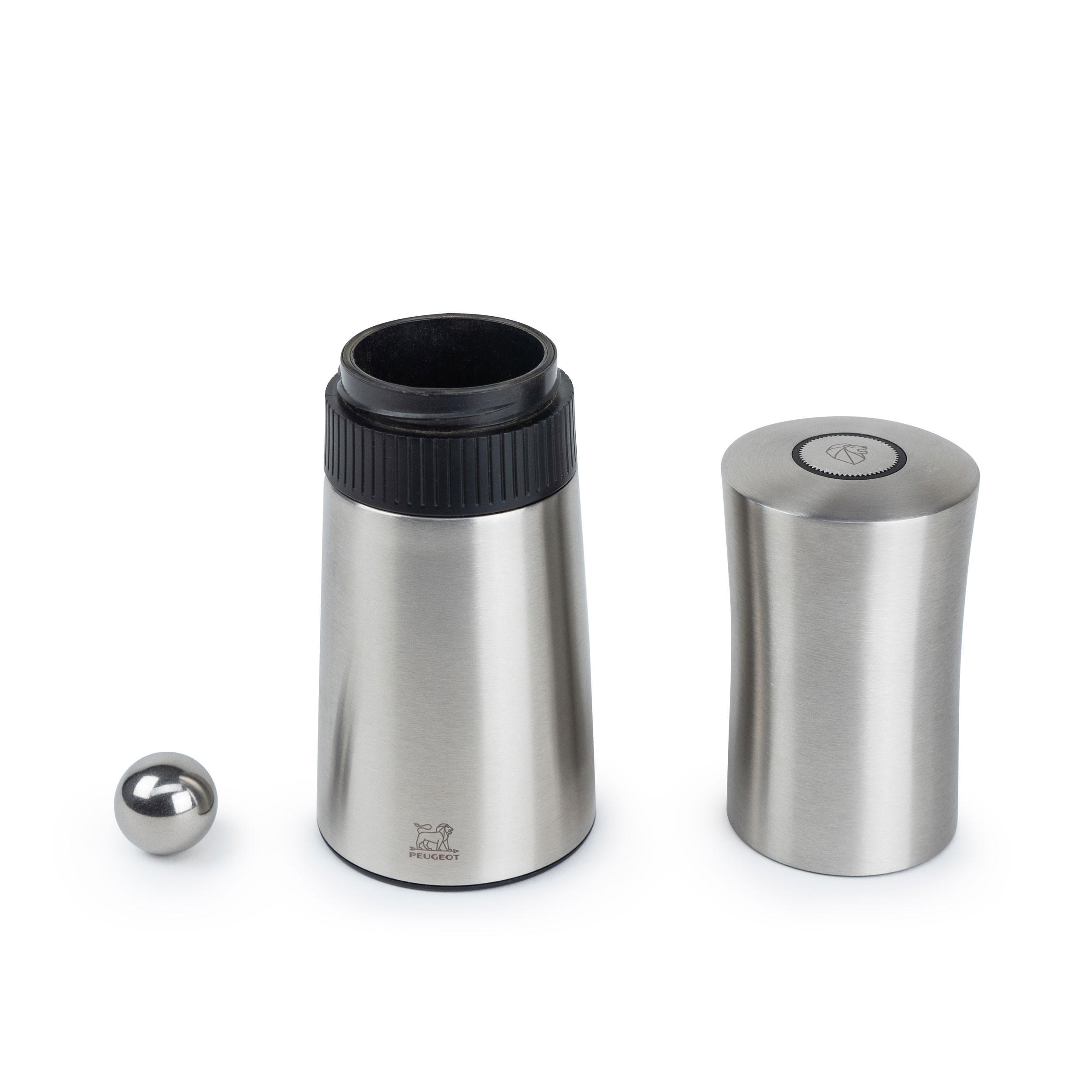 ZIMTMÜHLE Lanka 22cm Edelstahl Stahlmahlwerk - Grau, Metall (7/22/7cm) - PEUGEOT