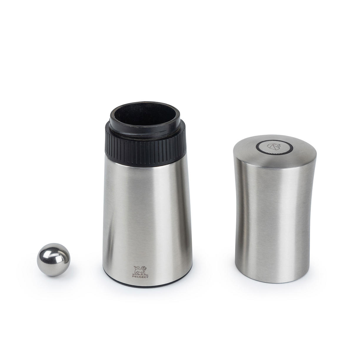 ZIMTMÜHLE Lanka 22cm Edelstahl Stahlmahlwerk - Grau, Metall (7/22/7cm) - PEUGEOT