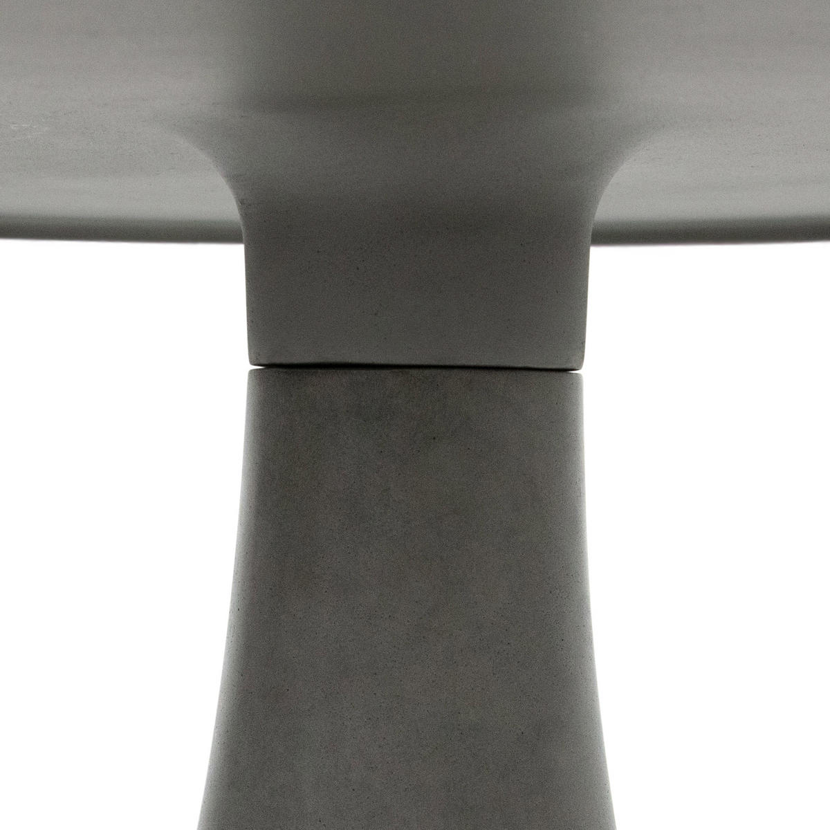 ESSTISCH CORDOBA Mittel aus Beton 91.4x91.4x75 - Grau, Naturmaterialien (91.4/91.4/75cm) - Elementi