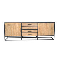 SIDEBOARD Dakota Braun 45/210/75 cm - Braun, Holz (210/75/45cm) - Starfurn