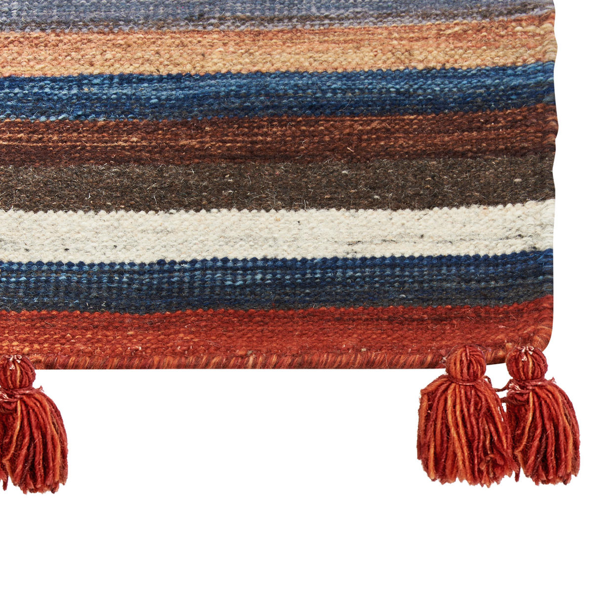 KELIM-TEPPICH Mrgashat 300/200 cm - Multicolor, Textil (200/300cm) - Beliani
