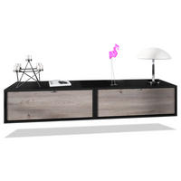 LOWBOARD Lana Fronten in Eiche Nordic - Silbereichenfarben, Holzwerkstoff (80/37/29cm) - Vladon