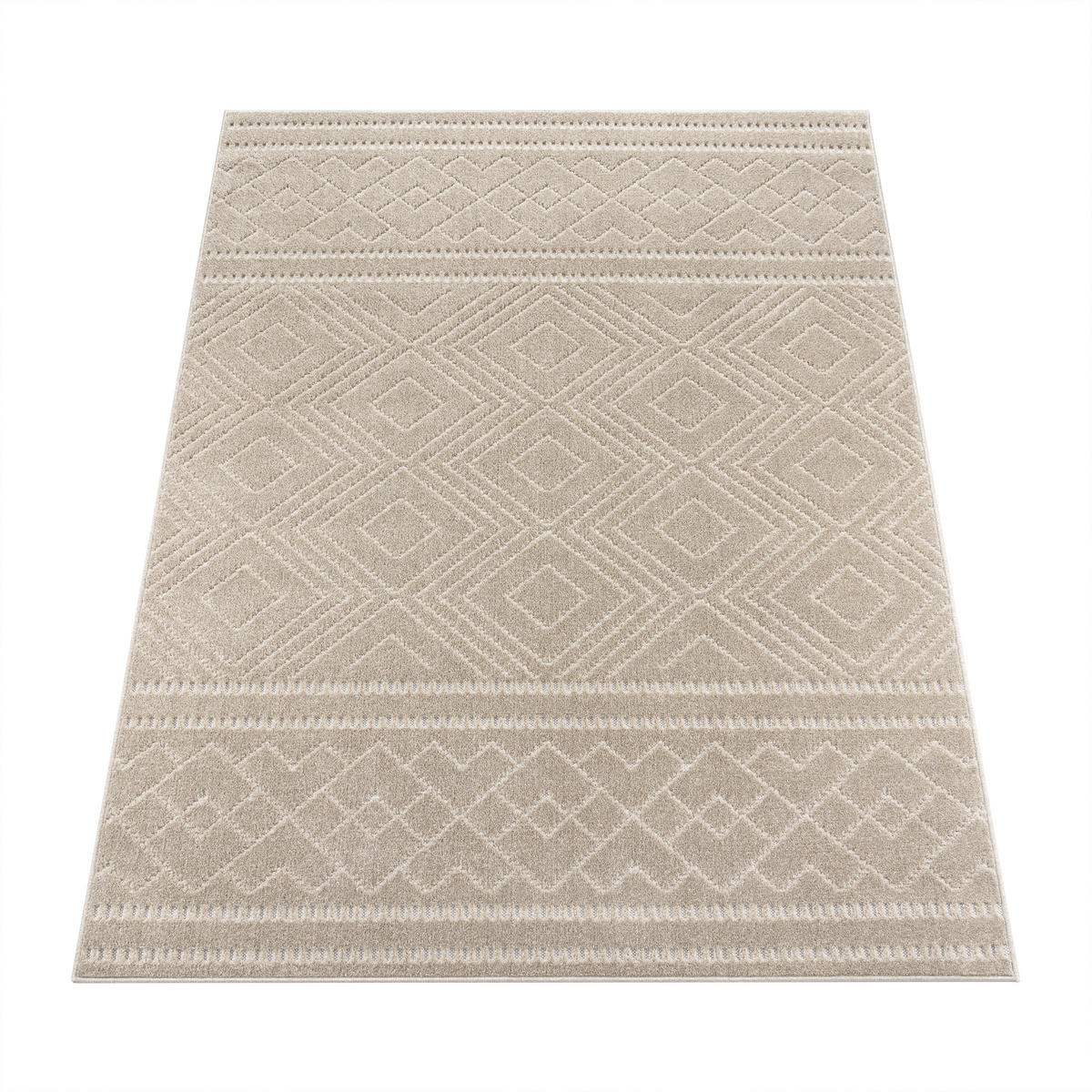 OUTDOORTEPPICH 80/150 cm Stilo 866 - Beige, Textil (80/150cm) - Paco Home