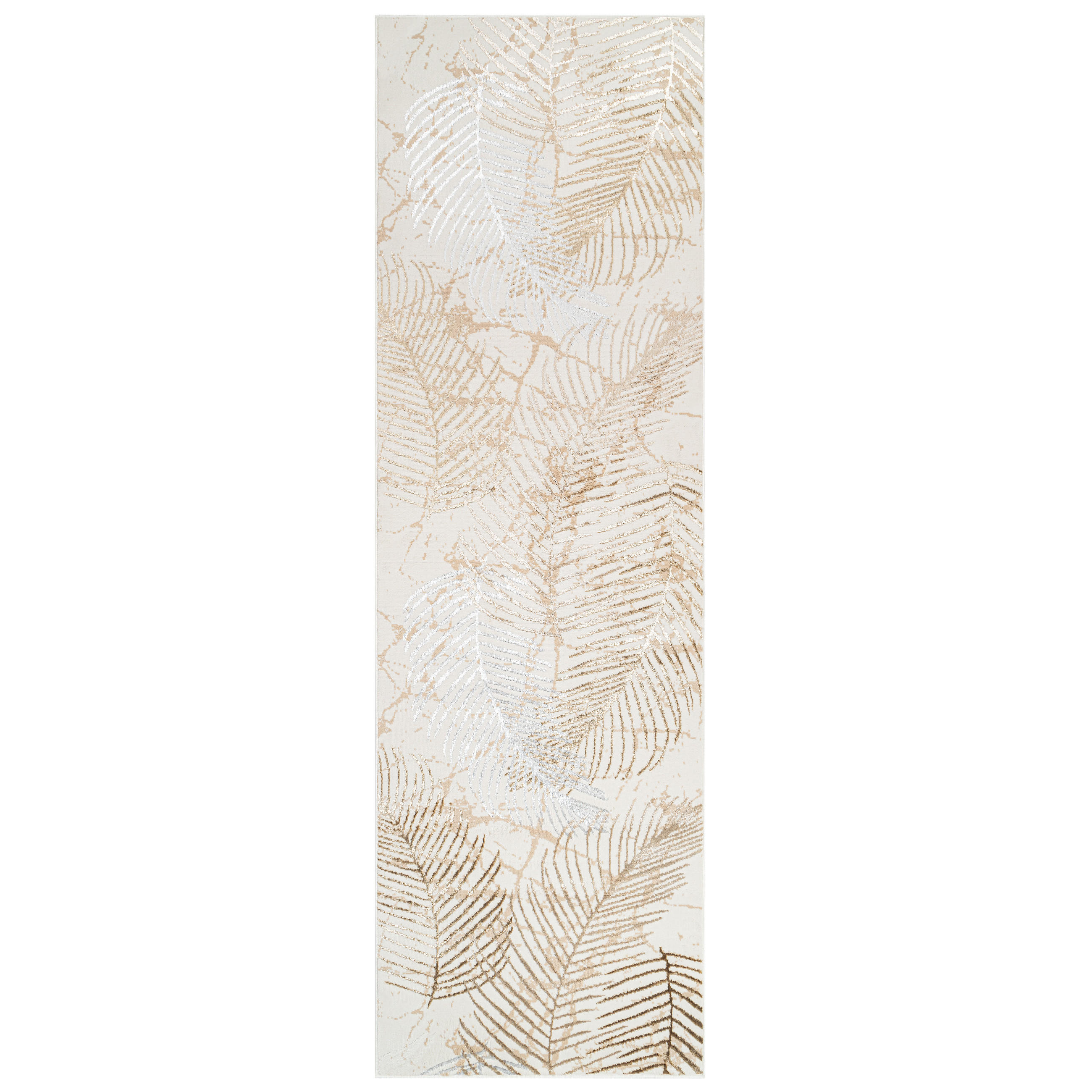 TEPPICHLÄUFER CRYSTAL braun natur 120/250 cm - Braun, Textil (120/250cm) - Tapiso