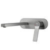 WASCHTISCHARMATUR mit Luftsprudler Messing Anthrazit - Dunkelgrau, Metall (21/7/28.8cm) - EMKE