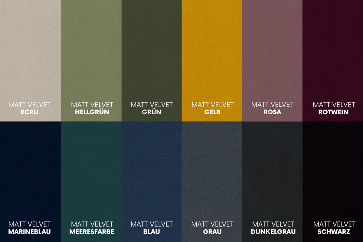 BOXBETT mit Bettkasten Matratze Topper LATINO stoff Velvet 160x200 cm Grau H3-Bonell - Grau, Holz/Holzwerkstoff (160/200cm) - Kaiser Möbel