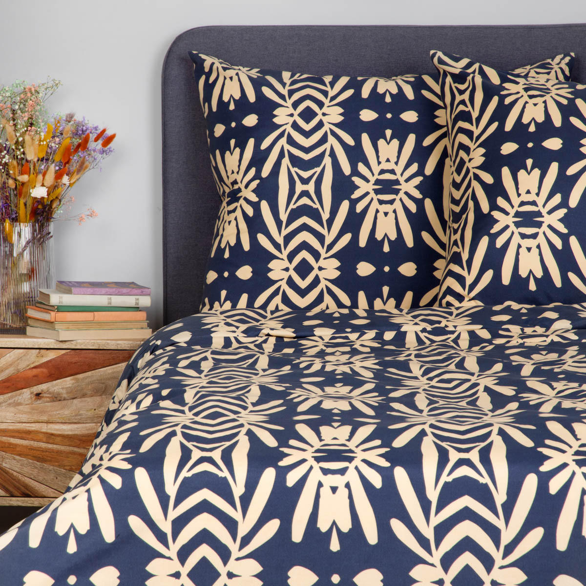 BETTWÄSCHE Quevy Mikrofaser 160/200 cm - Multicolor, Textil (160/200cm) - Homla