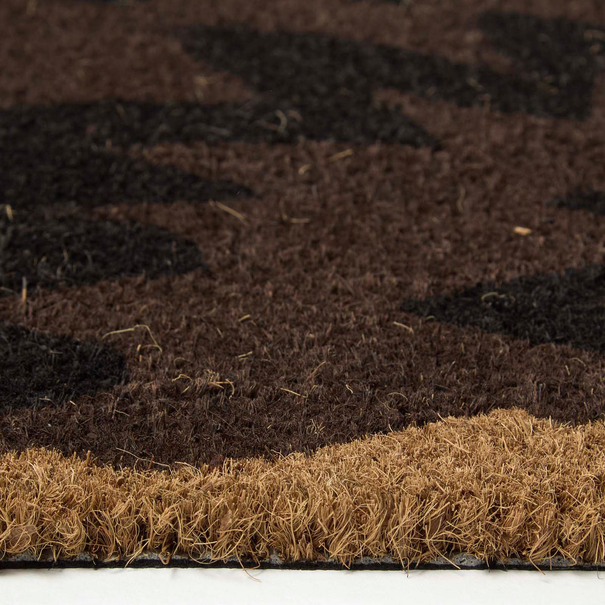 KOKOS-FUSSMATTE Igel 41/75 cm - Braun, Naturmaterialien (41/75cm) - Homescapes
