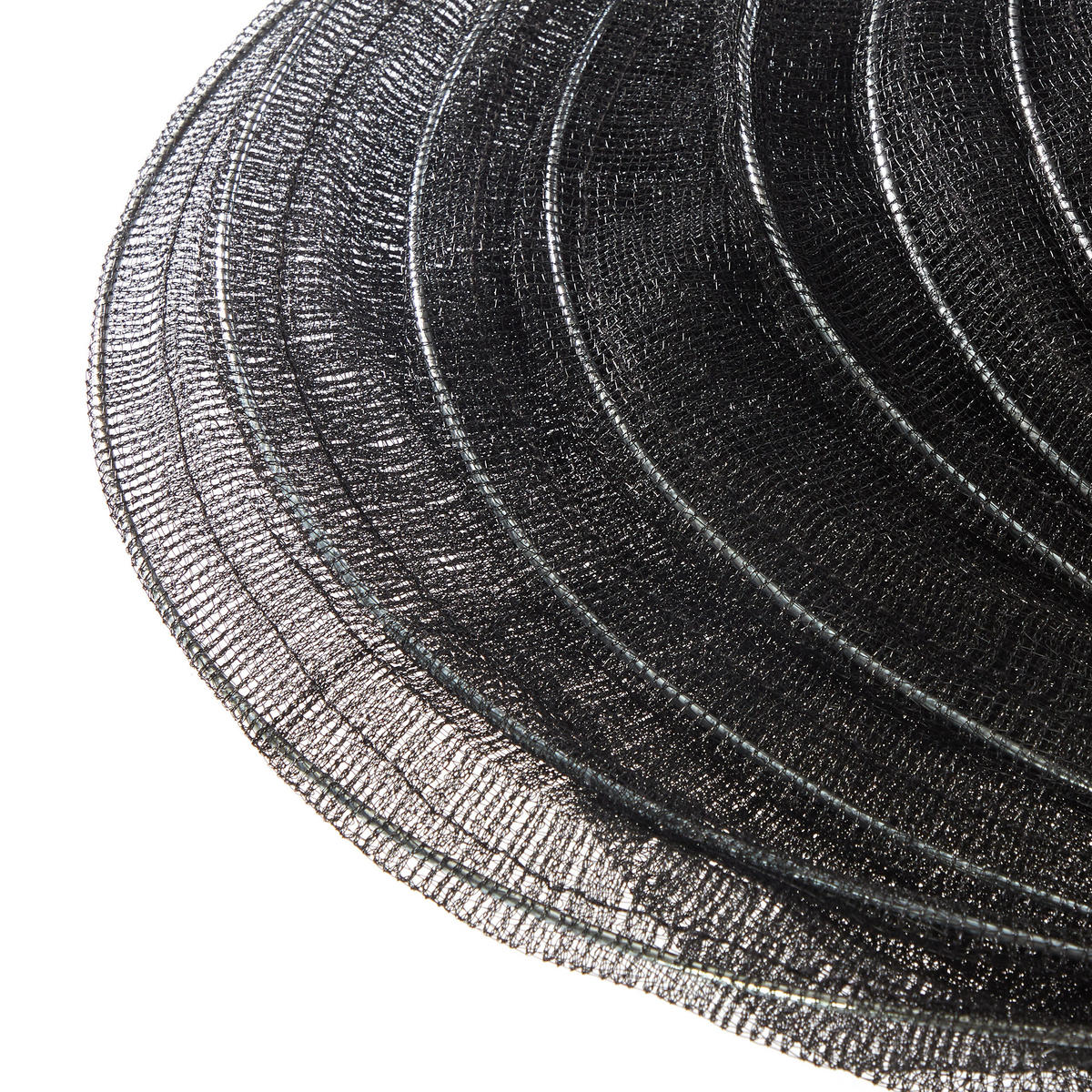 2XTUNEL - crna, metal/plastika (50/50/300cm) - Relaxdays