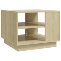 COUCHTISCH Sonoma-Eiche 55x55x43 cm Holzwerkstoff - Braun, Holzwerkstoff (55/55/43cm) - furnicato