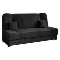 SCHLAFSOFA Jonas Cord - Dunkelgrau, Holz/Textil (195/86/87cm) - MIRJAN24