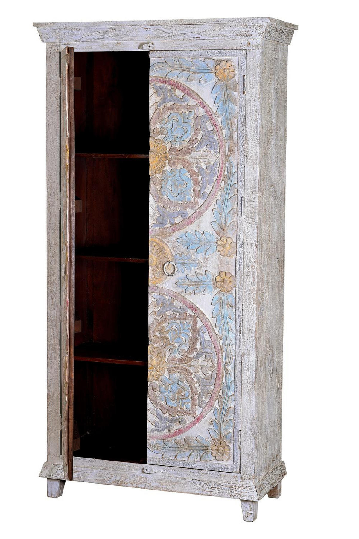 HIGHBOARD aus Mangoholz - Perlmutt, Holz (40/180/90cm) - Giner y Colomer