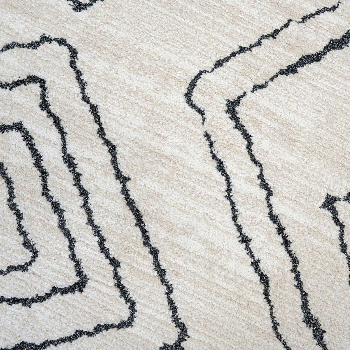 VINTAGE-TEPPICH Medini Neva Creme - Beige, Textil (119/170cm) - Kukoon Rugs