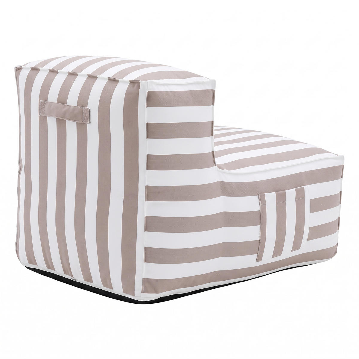 GARTENLOUNGE-SET SOFT SET 4 Beige - Beige, Textil - Muffo