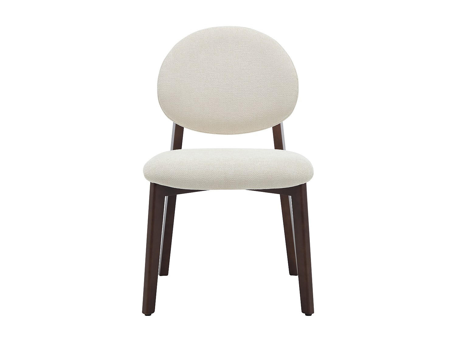 STUHL - 52 cm x 57 cm - holz - cremefarben Marleni - Creme, Holz/Holzwerkstoff (52/85/57cm) - Vente-Unique