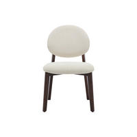 STUHL - 52 cm x 57 cm - holz - cremefarben Marleni - Creme, Holz/Holzwerkstoff (52/85/57cm) - Vente-Unique