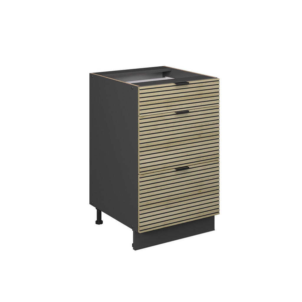Vicco SPODNÍ SKŘÍŇKA KUCHYŇSKÉ LINKY Fame-Line Dubový panel 50 cm bez pracovní desky