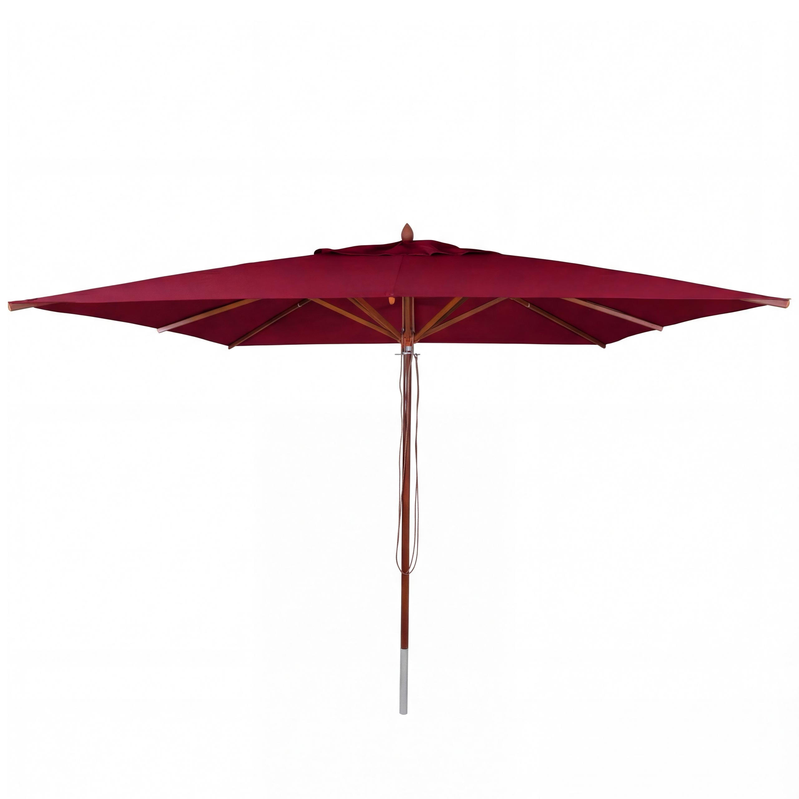 SONNENSCHIRM C57B Bordeaux - Bordeaux, Textil (400/400cm) - MCW