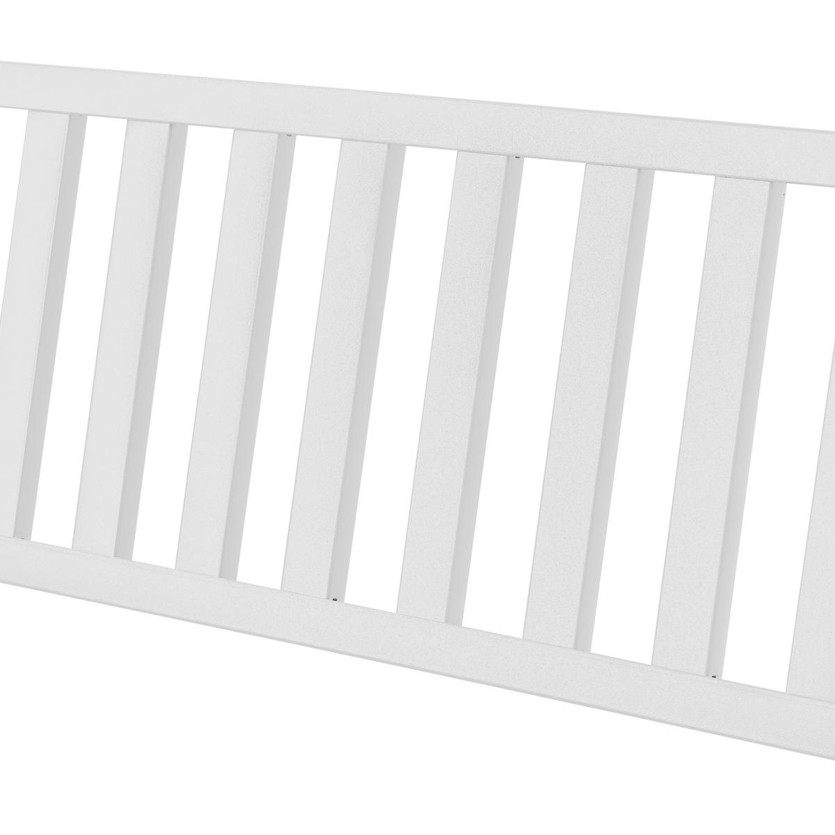 GARTENBANK - Weiß, Metall (127.5/82/59.5cm) - Relaxdays