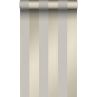 TAPETE Streifen 53 cm x 10.05 m - Braun, Papier (53/1000cm) - Origin Wallcoverings