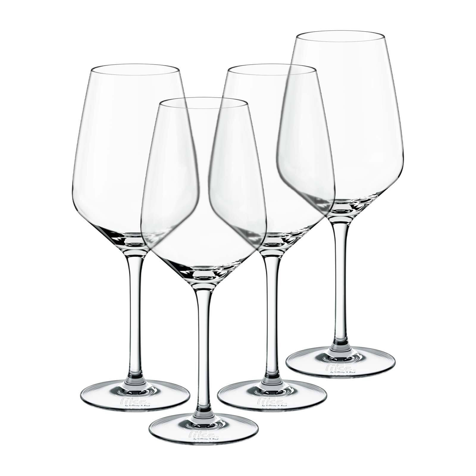WEISSWEINGLÄSER Essential transparent 120 ml 4er Set - Transparent, Glas (120L) - like.Villeroy & Boch