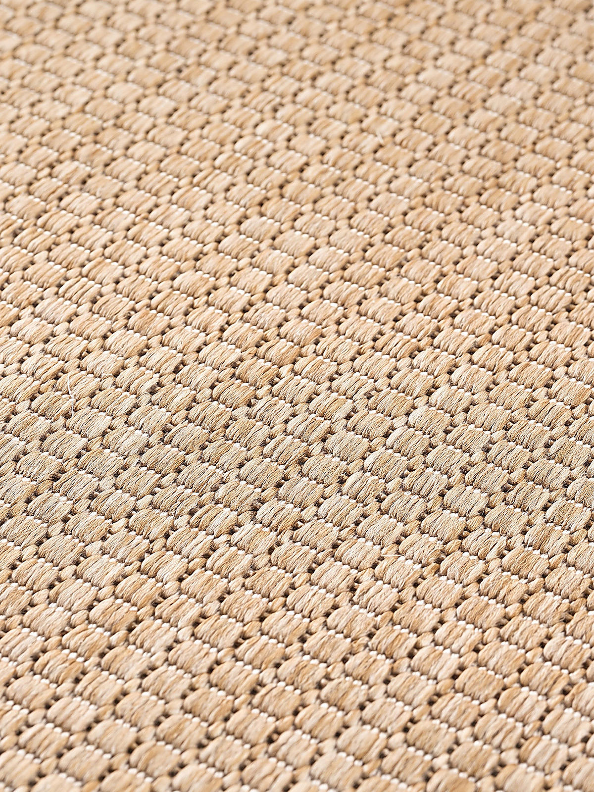 LÄUFER Outdoor, Fußbodenheizung-geeignet, VIGOLENO in Sand, 80 x 150 cm - Beige, Textil (80/150cm) - KADIMA DESIGN