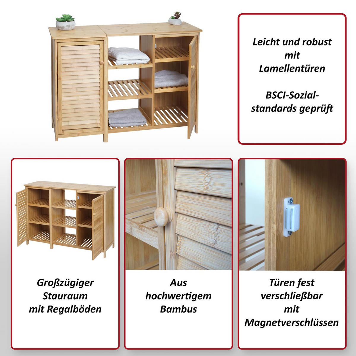 BADEZIMMERSCHRANK Braun - Braun, Holz (99/75/33cm) - MCW