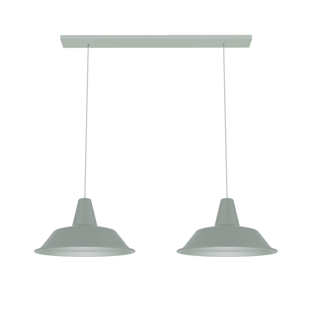 HÄNGELEUCHTE - Grün, Metall (35/70/120cm) - Lumicom