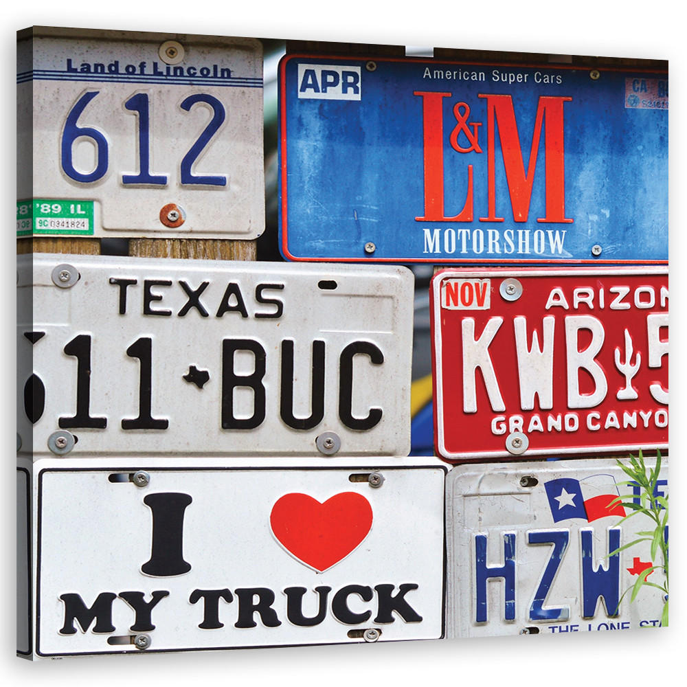 WANDBILD abstrakt weiß - Weiß, Textil (50/50cm) - Feeby