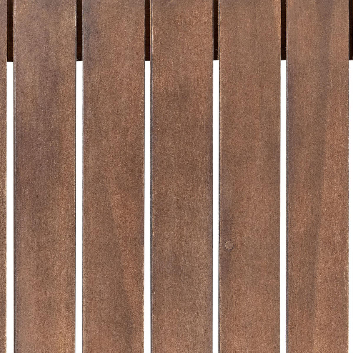 GARTENSOFA 2-Sitzer zertifiziertes Akazienholz dunkelbraun Auflagen taupe Trani - Dunkelbraun/Beige, Holz (150/72/75cm) - Beliani