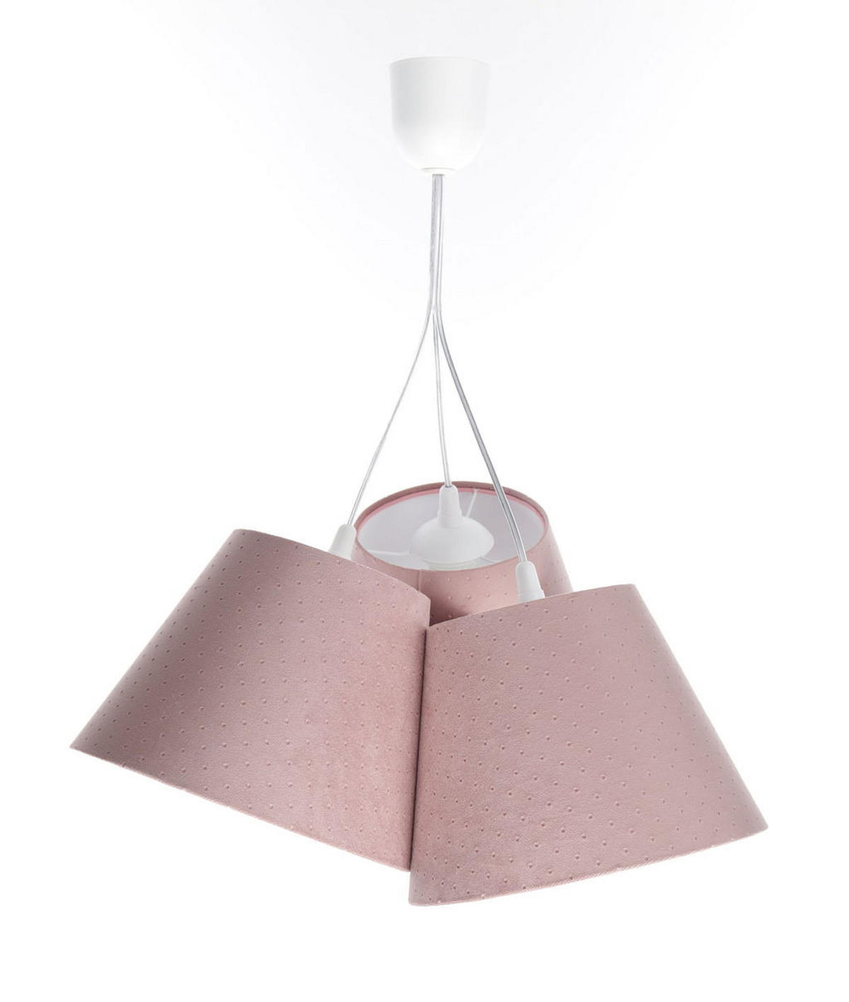 HÄNGELEUCHTE Rosa 26/19 cm - Pink, Kunststoff (26/0.8/19cm) - ONZENO