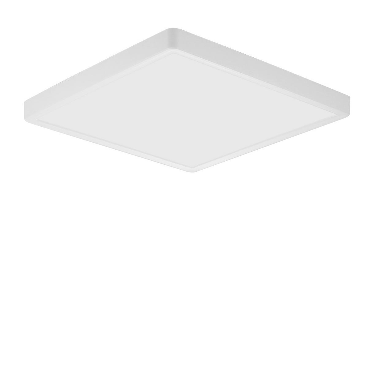 LED-DECKENLEUCHTE Energie 23/23/2 cm - Weiß, Kunststoff (23/23/2cm) - Nettlife