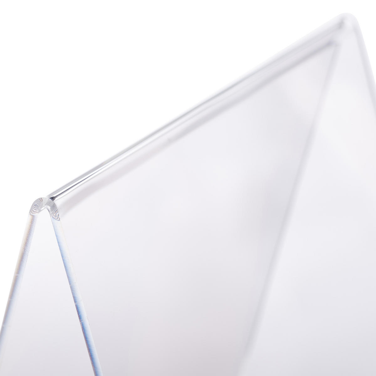 BUCHAUFSTELLER - Transparent, Kunststoff (20/24/20cm) - Relaxdays