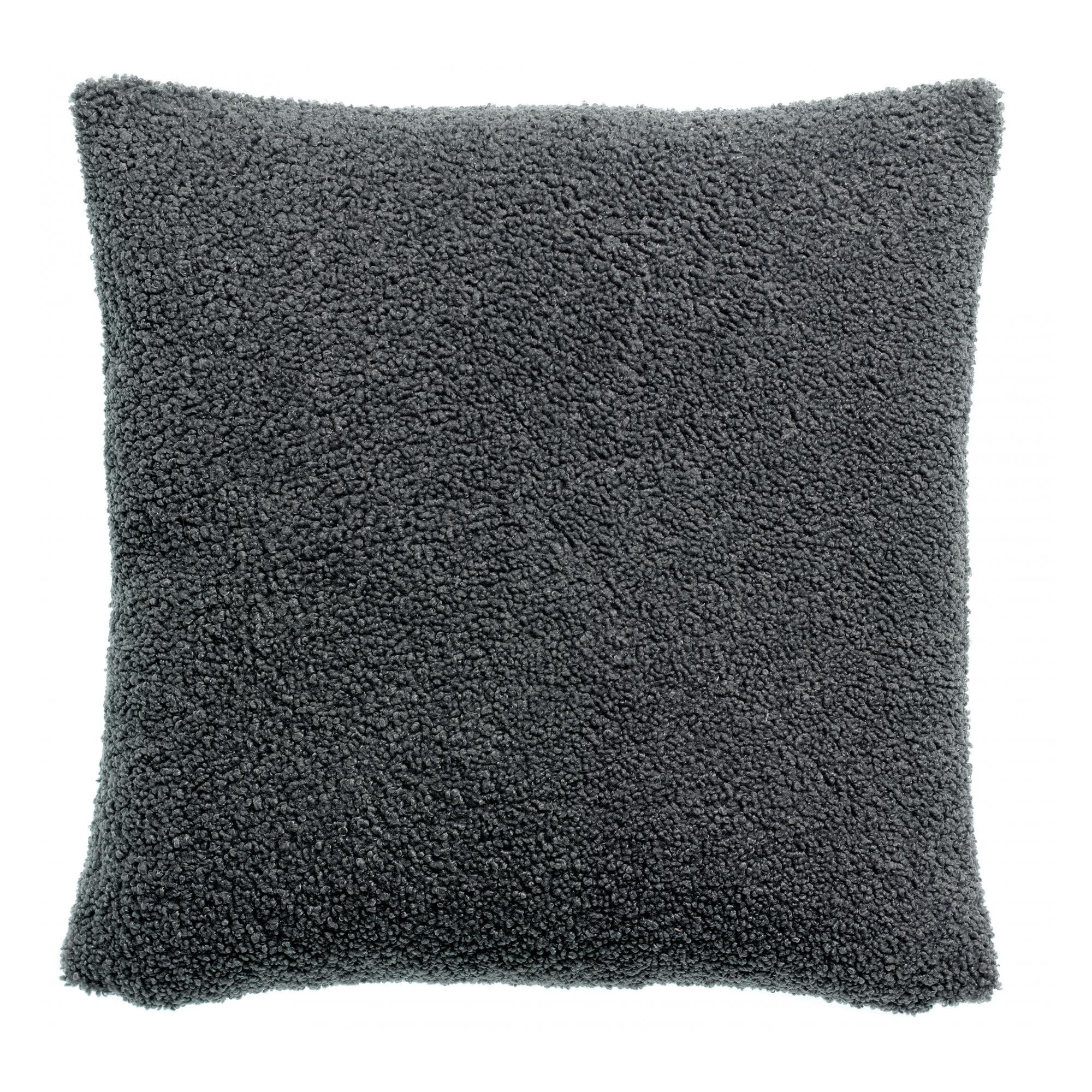 KISSEN Barry carbonfarben 45 x 45 cm - Schwarz, Textil (45/45cm) - Vivaraise