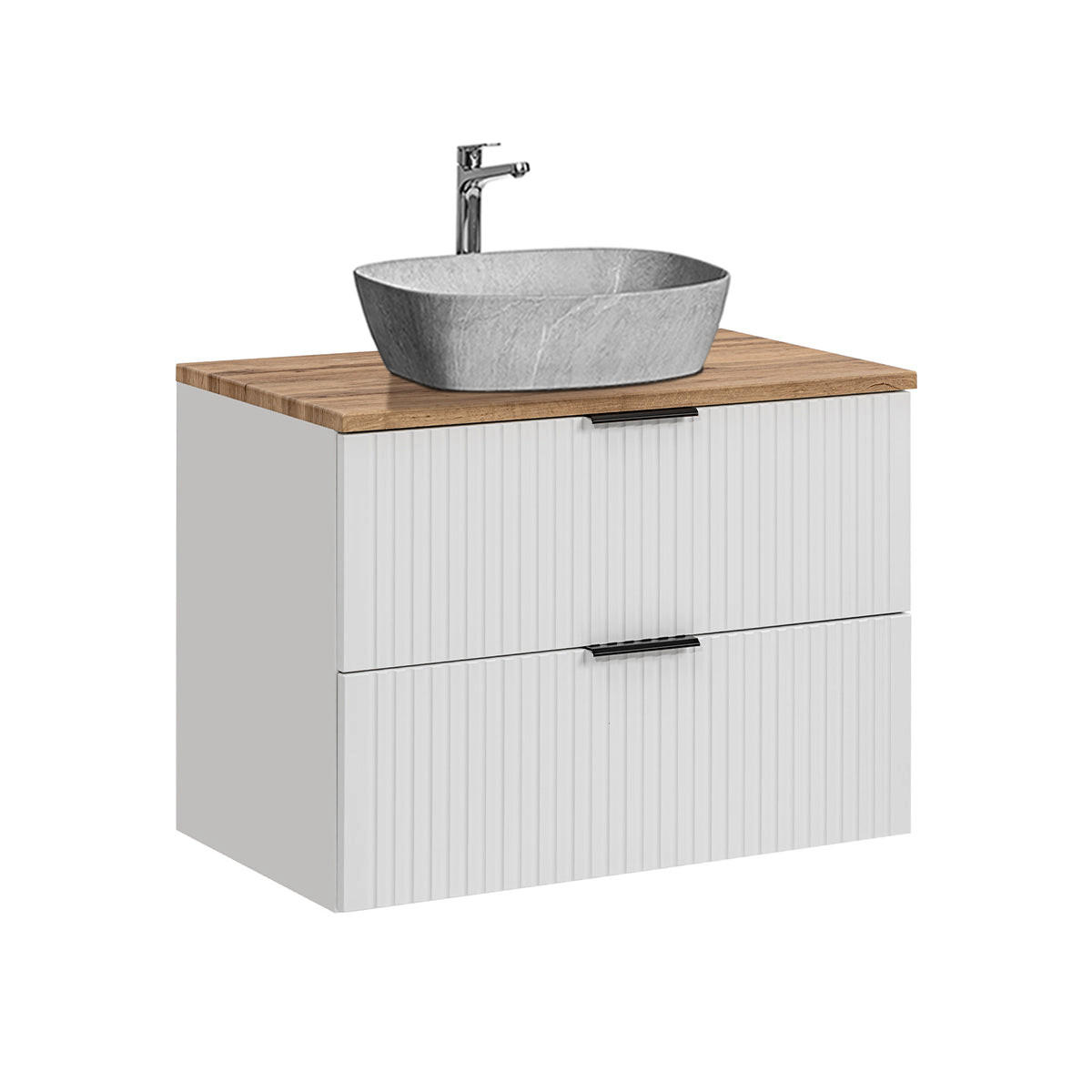 Petits-meubles UMYVADLO 80.6cm Adriel Bílá