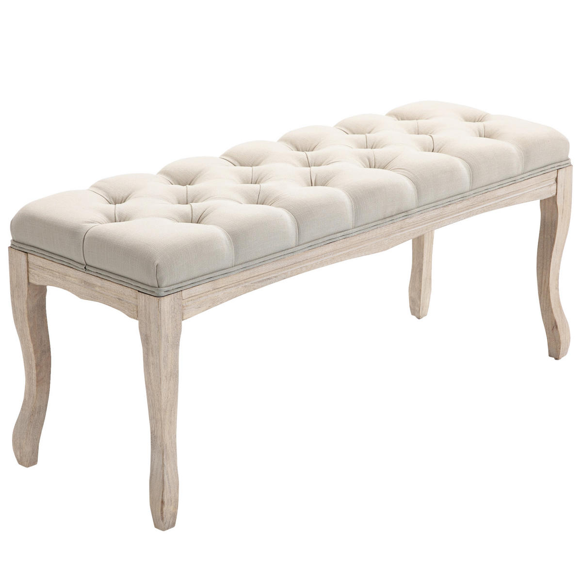 SITZBÄNKE Beige 1 Stück - Beige, Kunststoff (110/48/40cm) - GiPP