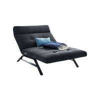 LIEGE AMERIVA Schwarz Velvet - Schwarz, Textil (120/110/158cm) - KAWOLA