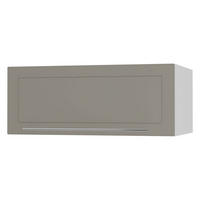 KLAPPHÄNGESCHRANK Kvantum W6B/90 Beige Matt / Weiß Matt 90 / 59 / 36cm - Beige/Weiß, Holz/Holzwerkstoff (90/36/59cm) - Feldmann-Wohnen