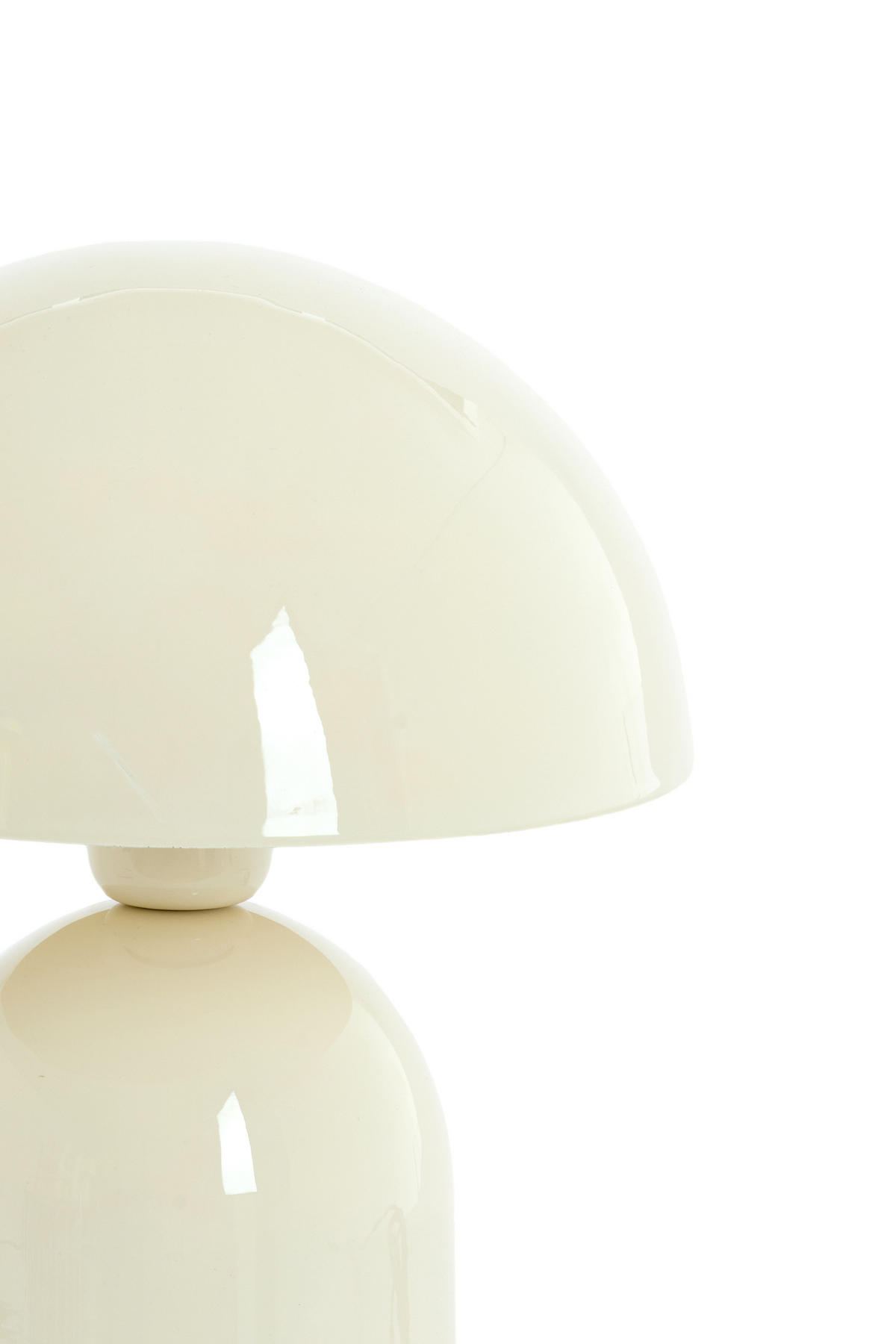 TISCHLAMPE Tolima Weiß Ø23/35 cm - Weiß, Metall (23/23/35cm) - Light & Living