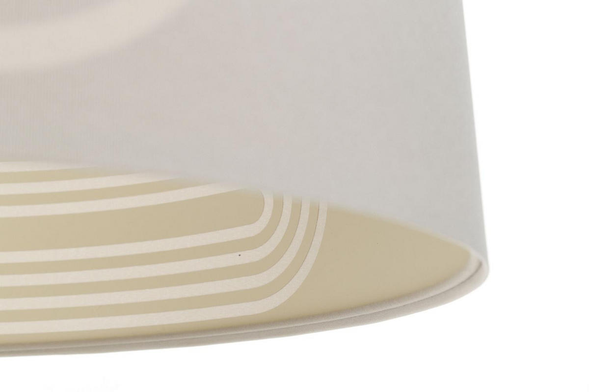 HÄNGELEUCHTE Beige 70/100 cm - Beige, Kunststoff (30/1.2/100cm) - ONZENO