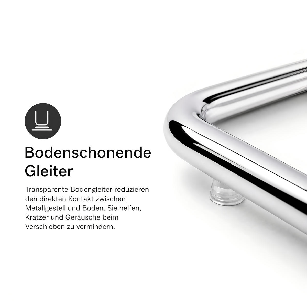 BESUCHERSTUHL V1207 Echtleder Schwarz - ergonomisch, 150 kg belastbar - Schwarz, Leder/Kunststoff (55/86/55cm) - Versee