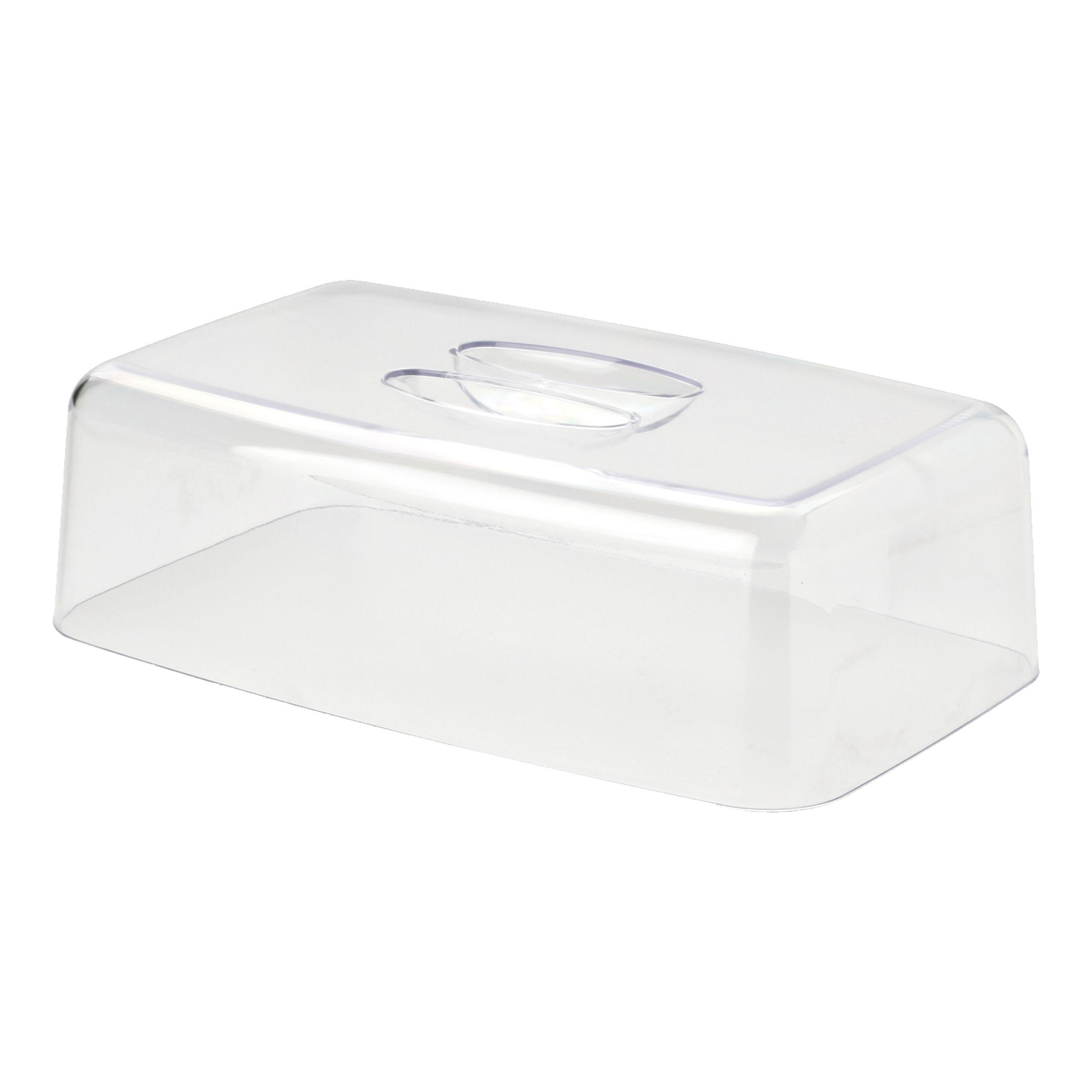 GLASGLOCKE, Kunststoff, 33 x 20.5 cm - Transparent, Kunststoff (33/2/20.5cm) - Continenta