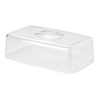 GLASGLOCKE, Kunststoff, 33 x 20.5 cm - Transparent, Kunststoff (33/2/20.5cm) - Continenta