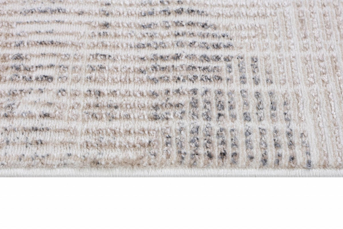 KOBEREC béžový hnedý krémový - 140 x 200 cm - béžová, textil (140/200cm) - Mazovia