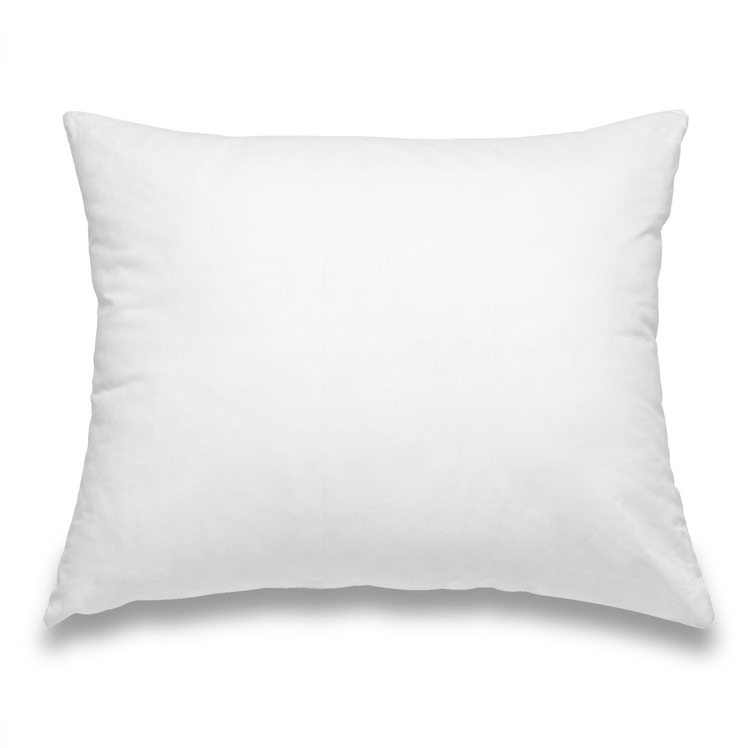 FEDERKISSEN 100% Federn 40/50 cm Bezug aus 100% Baumwolle - Weiß, Textil (50/40cm) - wometo