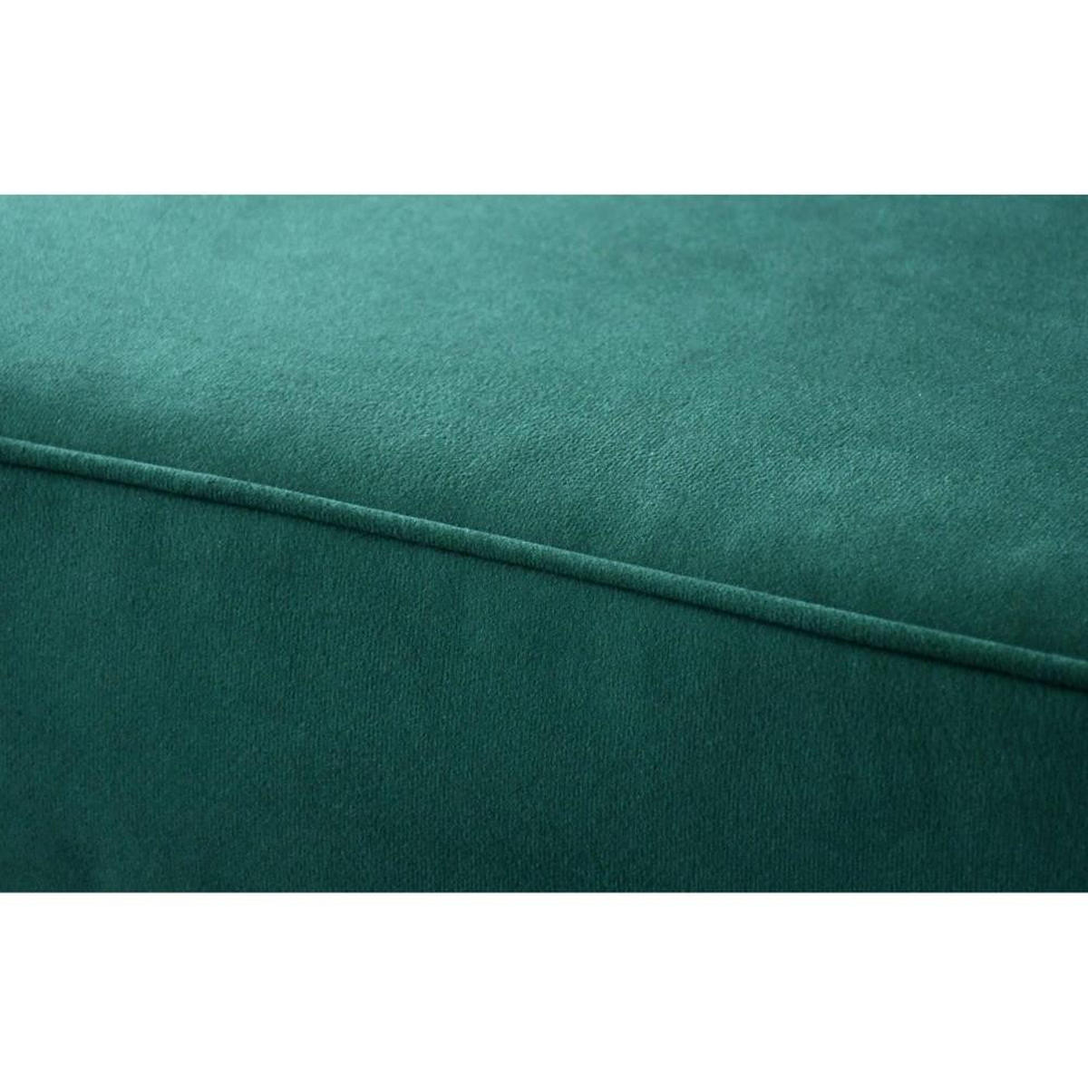 ECKSCHLAFSOFA Teramo grün - Schwarz/Grün, Kunststoff/Textil (235/150cm) - Beautysofa