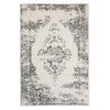 VINTAGE-TEPPICH Sia 300/400 cm - Creme/Grau, Kunststoff (300/400cm) - benuta